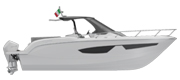 KEY LARGO 34 OUTBOARD - OUTBOARD LINE Versione T-Top